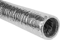 Tube isolé flexible Isoflexa avec revêtement aluminium, longueur 1000 mm