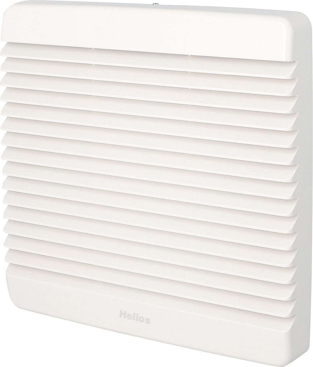 Grille de ventilation plate Helios G en plastique blanc, à visser