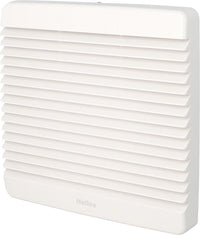 Grille de ventilation plate Helios G en plastique blanc, à visser