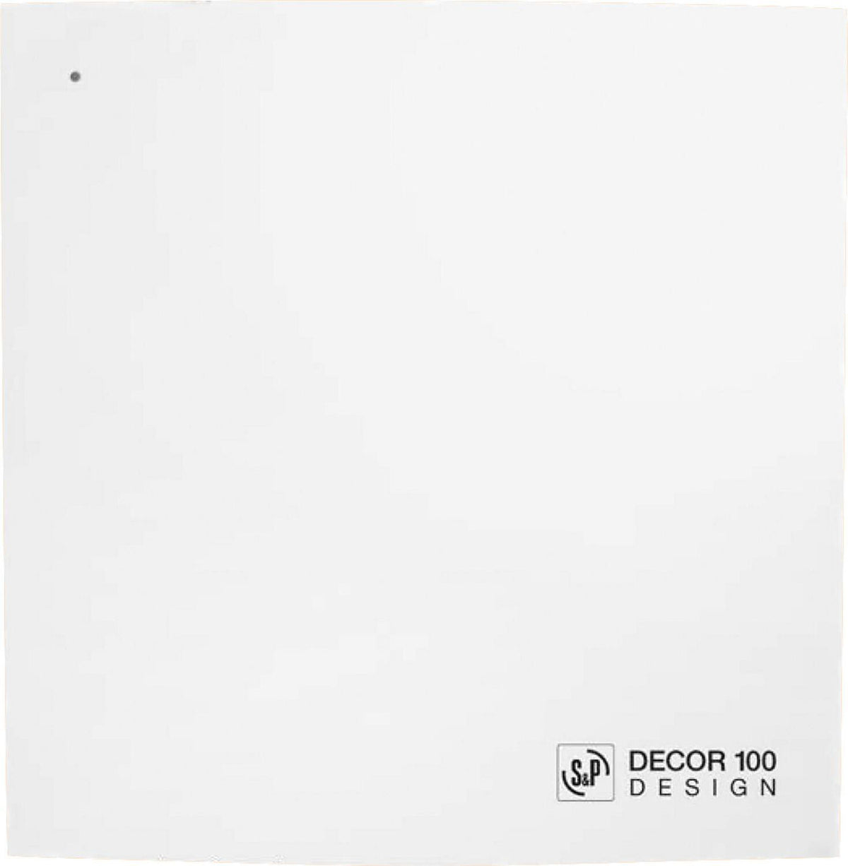 Ventilateur pour petite pièce S&P Decor 100 Design CZ, DN 100