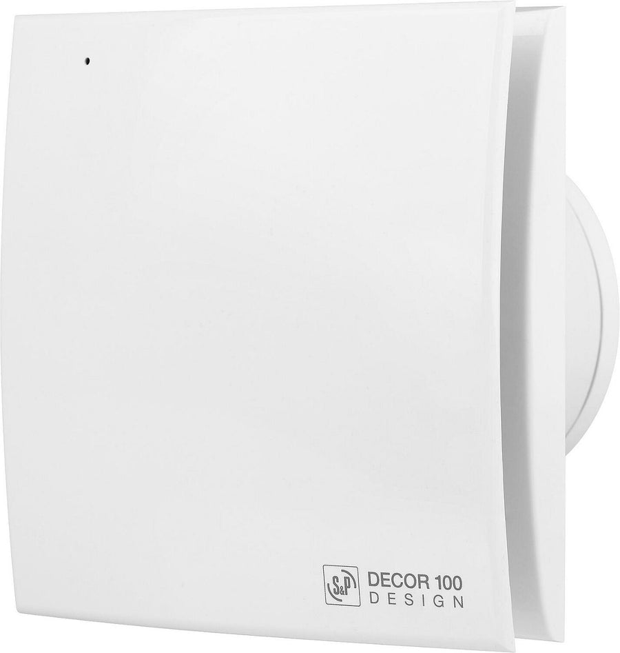 Ventilateur pour petite pièce S&P Decor 100 Design CZ, DN 100