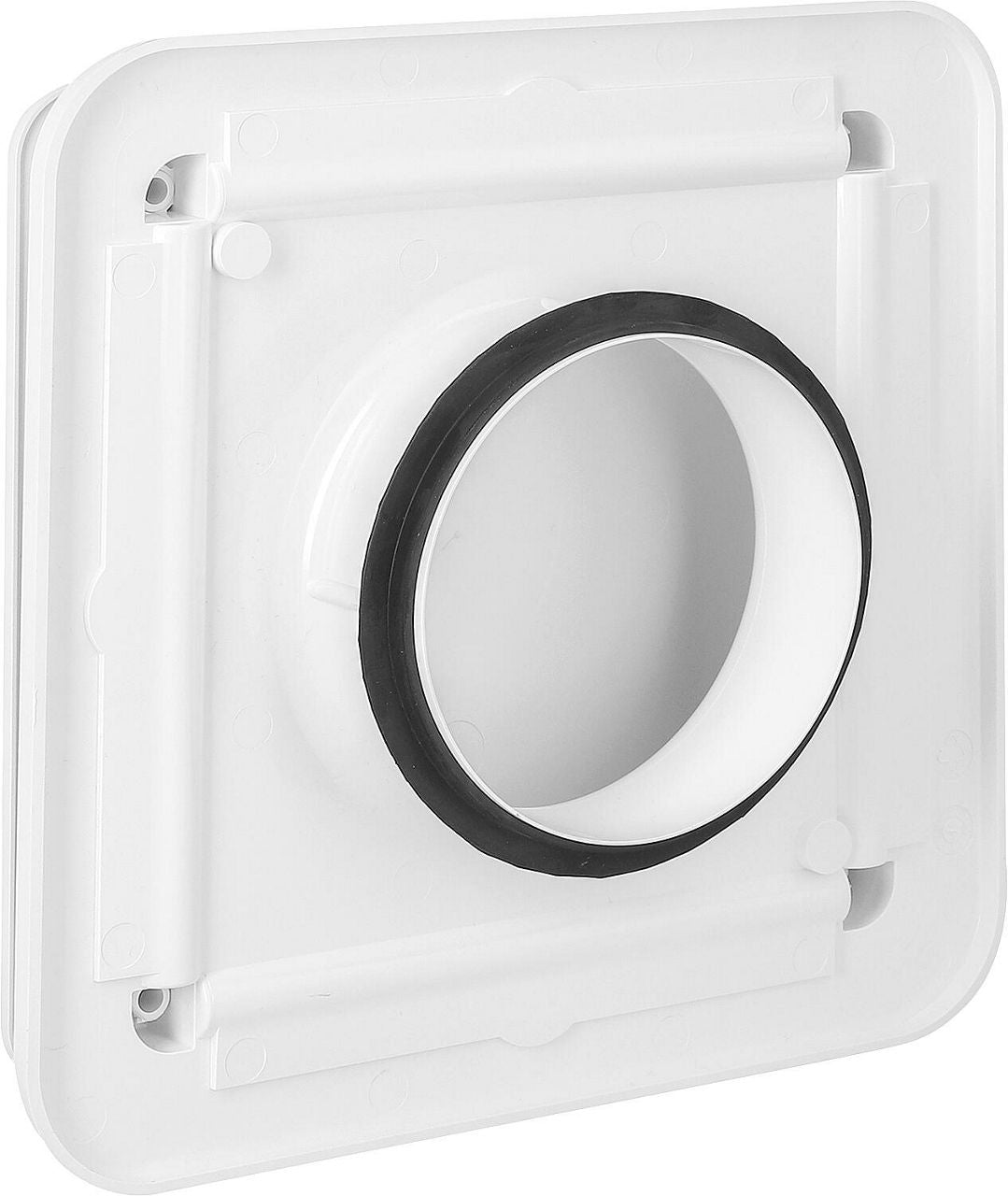 Bouche d'entrée et d'extraction d'air universelle S&P BDO, plastique blanc