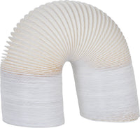 Gaine flexible en plastique pour hotte aspirante, type 1056, rouleau de 6 m, blanche