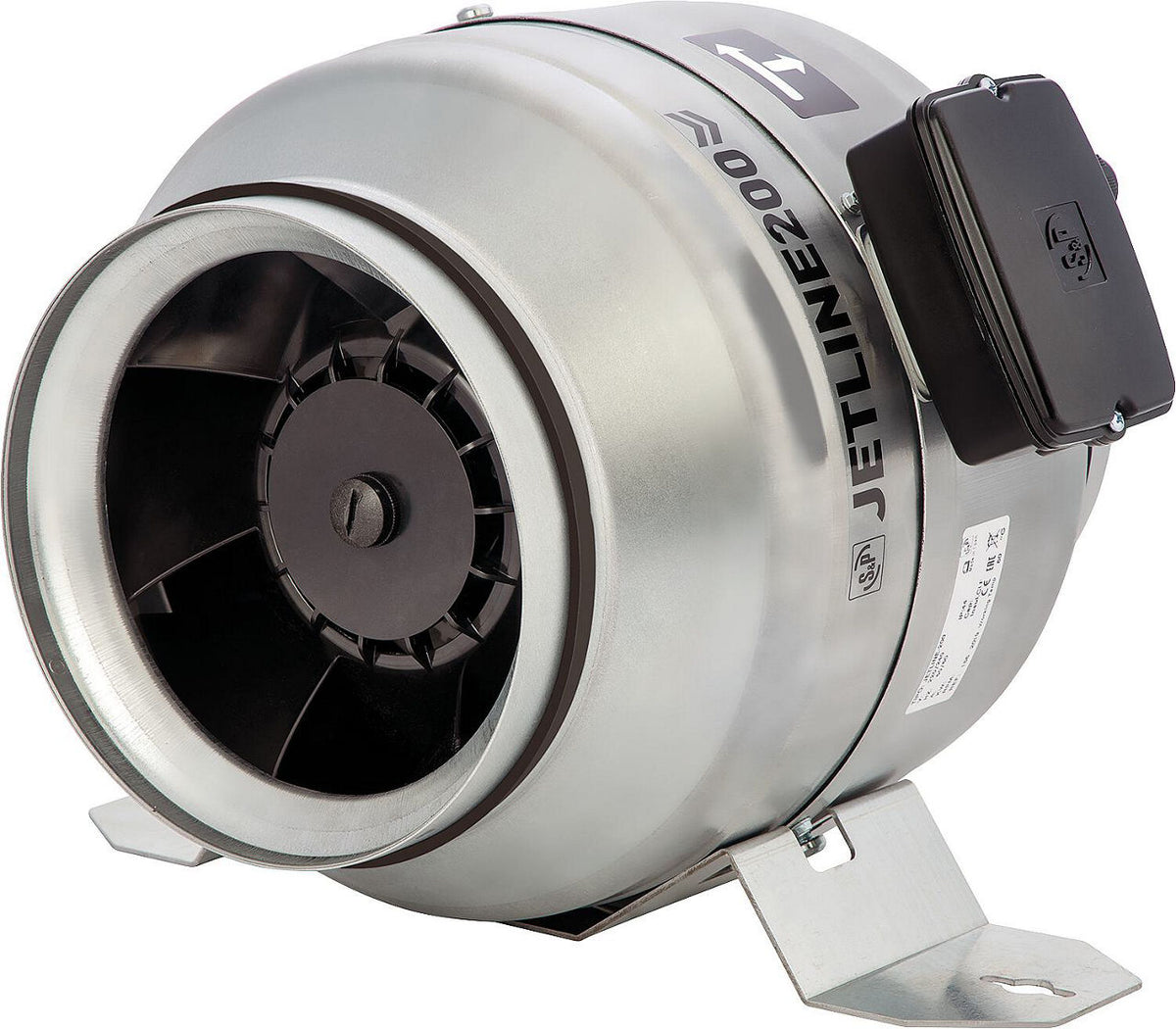 Ventilateur de gaine radial S&P Jetline, 260-1280 m³/h
