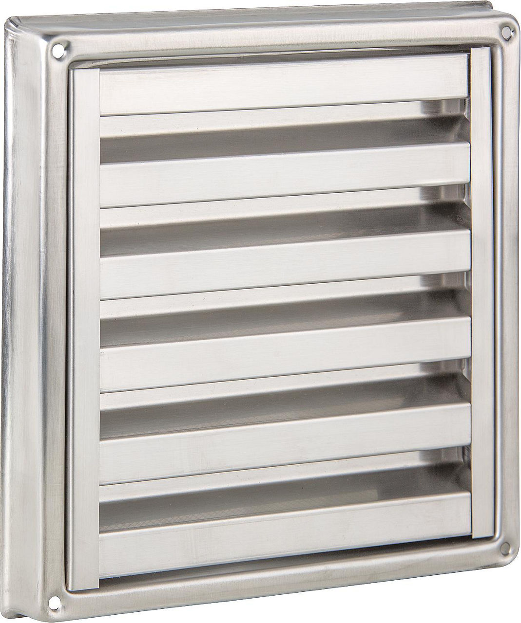 Grille de ventilation inox SMF 190 avec moustiquaire intégrée