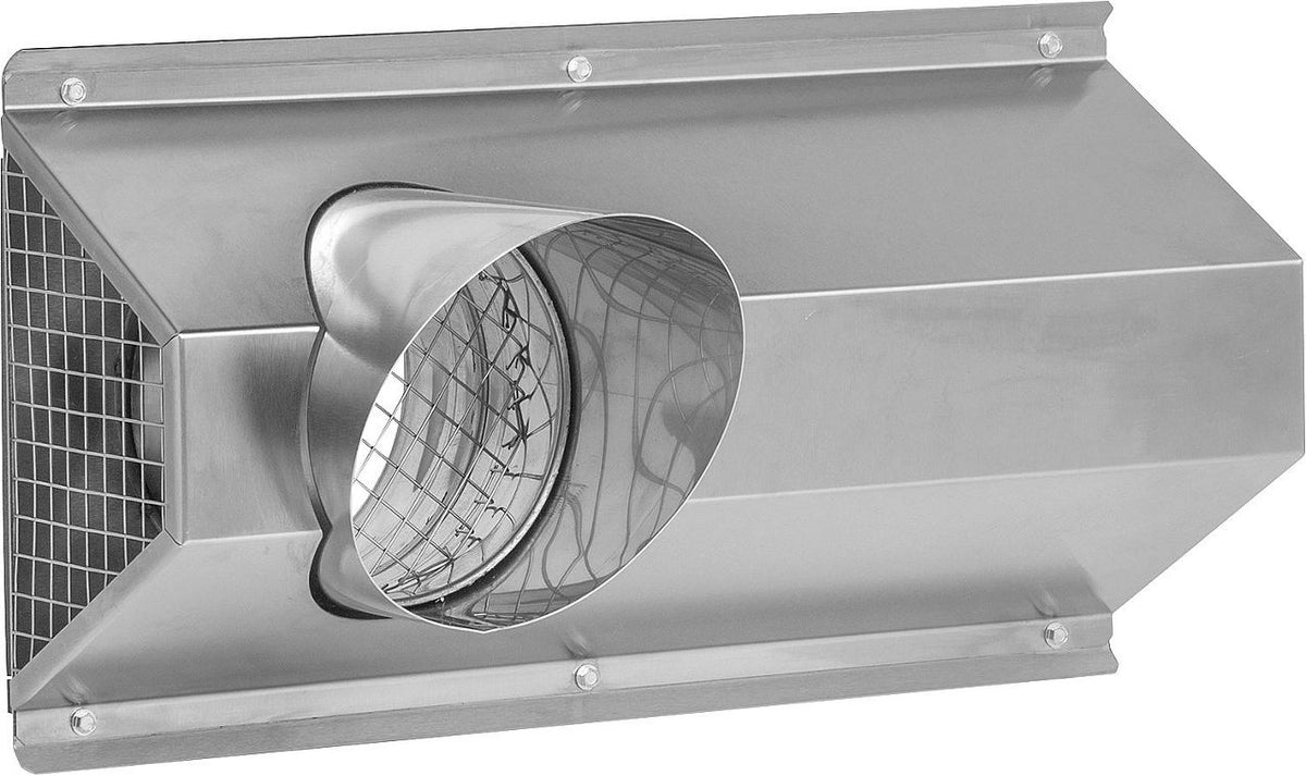 Capot extérieur Duo Isoflexa réversible, inox brossé