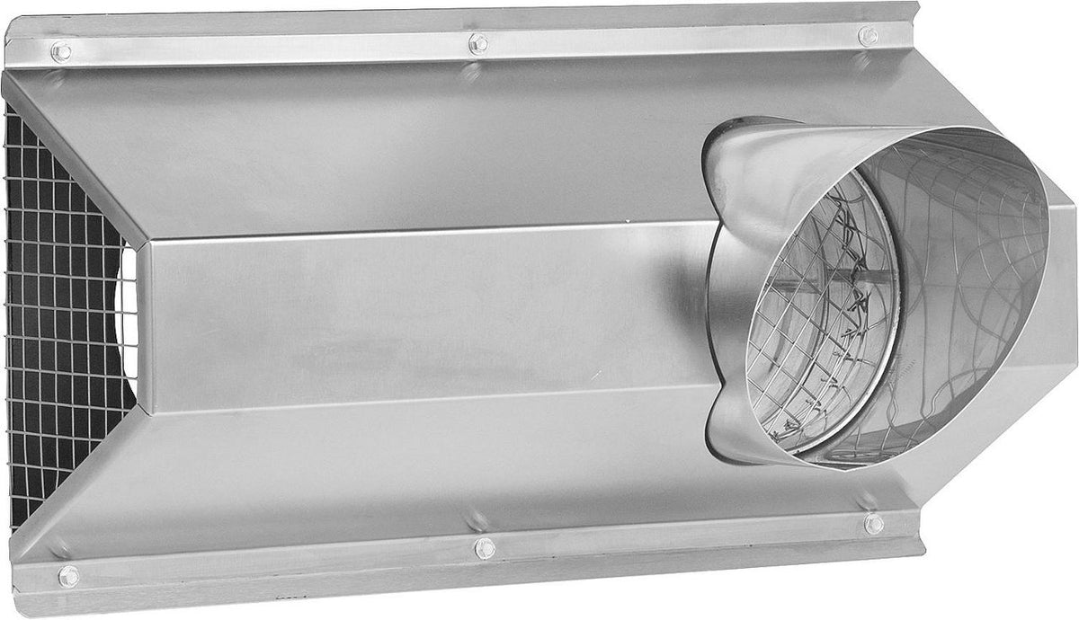Capot extérieur Duo Isoflexa réversible, inox brossé