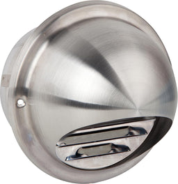 Capot d'aération à grille à lamelles avec moustiquaire