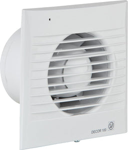 Ventilateur pour petite pièce S&P Decor-100, blanc, DN 100