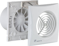 Ventilateur pour petite pièce S&P Silent-100 CZ, blanc, DN 100