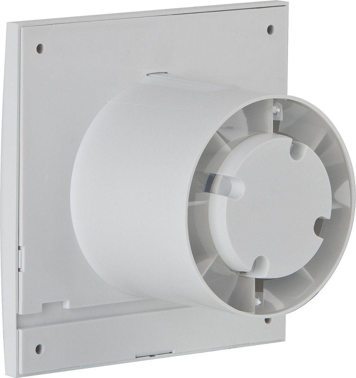 Ventilateur pour petite pièce S&P Silent-100 CZ, blanc, DN 100