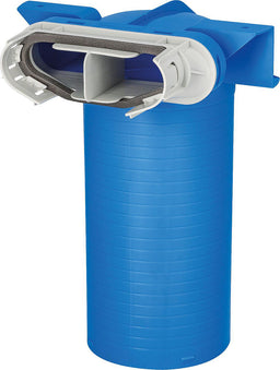 Élément d'entrée et de sortie d'air Evenes pour tube plat 52 x 132 mm, 180°