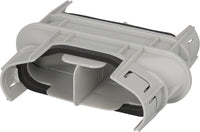Raccord réversible 180° Evenes pour tube plat 52 x 132 mm