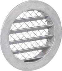 Grille pare-pluie ronde en aluminium Rokaflex