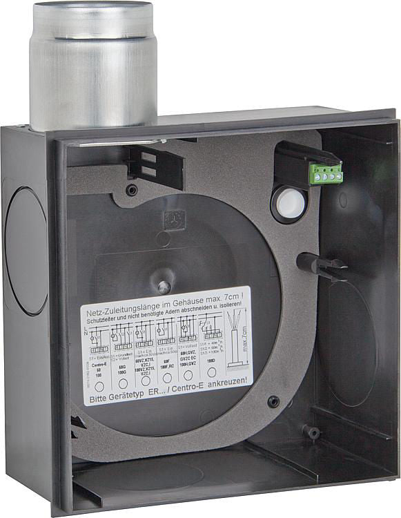 Boîtier encastré Maico ER-UP/G, pour système d'extraction ER