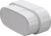 Couvercle d'obturation ovale Blauberg BlauFast OKP 52/60, 117 x 52 mm, pour tubes ovales
