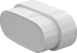 Couvercle d'obturation ovale Blauberg BlauFast OKP 52/60, 117 x 52 mm, pour tubes ovales