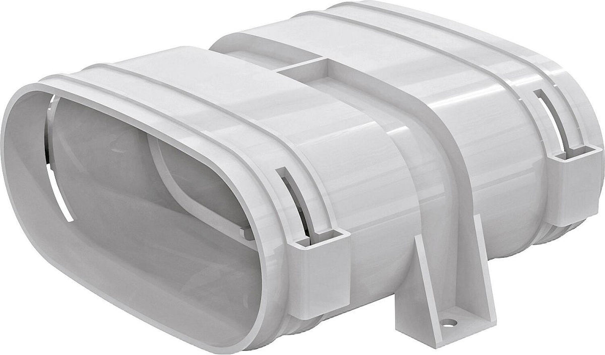 Manchon de raccordement ovale Blauberg BlauFast OM 52, 117 x 52 mm