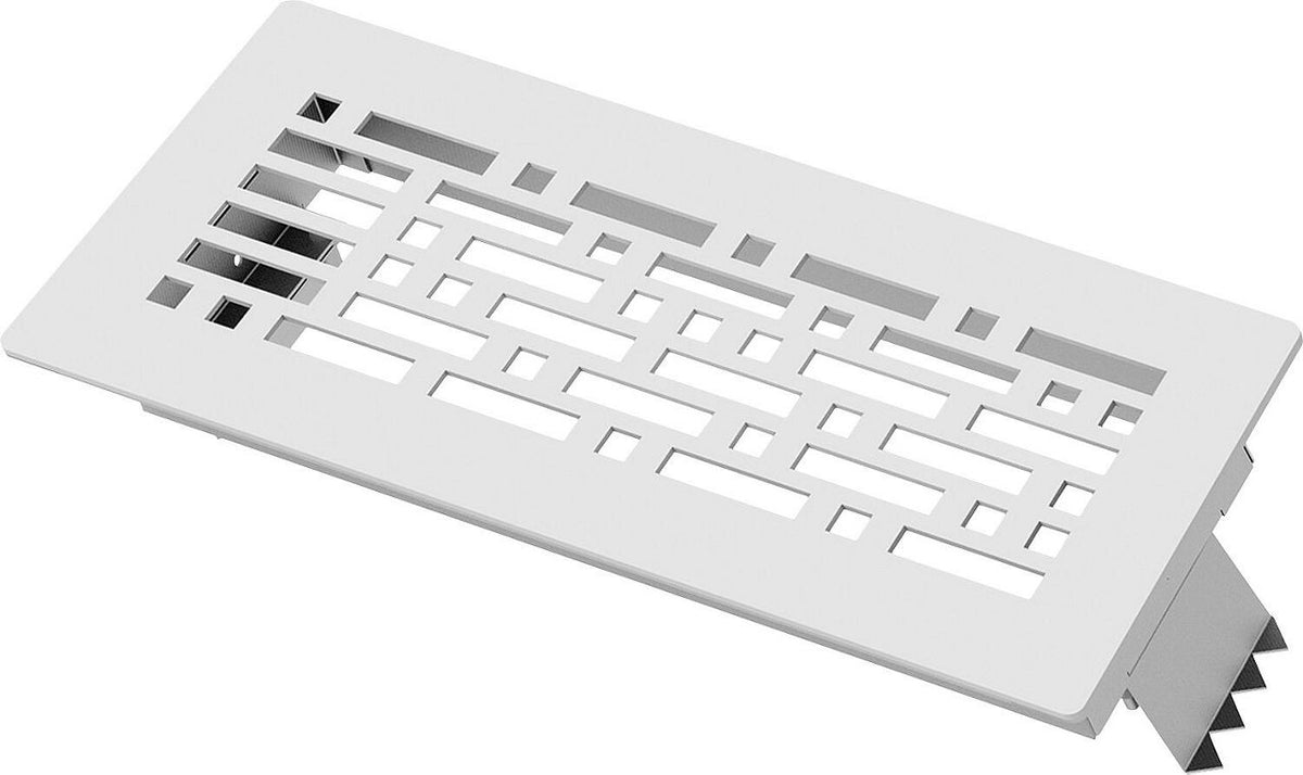 Grille d'appui Blauberg BlauFast GF 300 x 100 07, métal blanc
