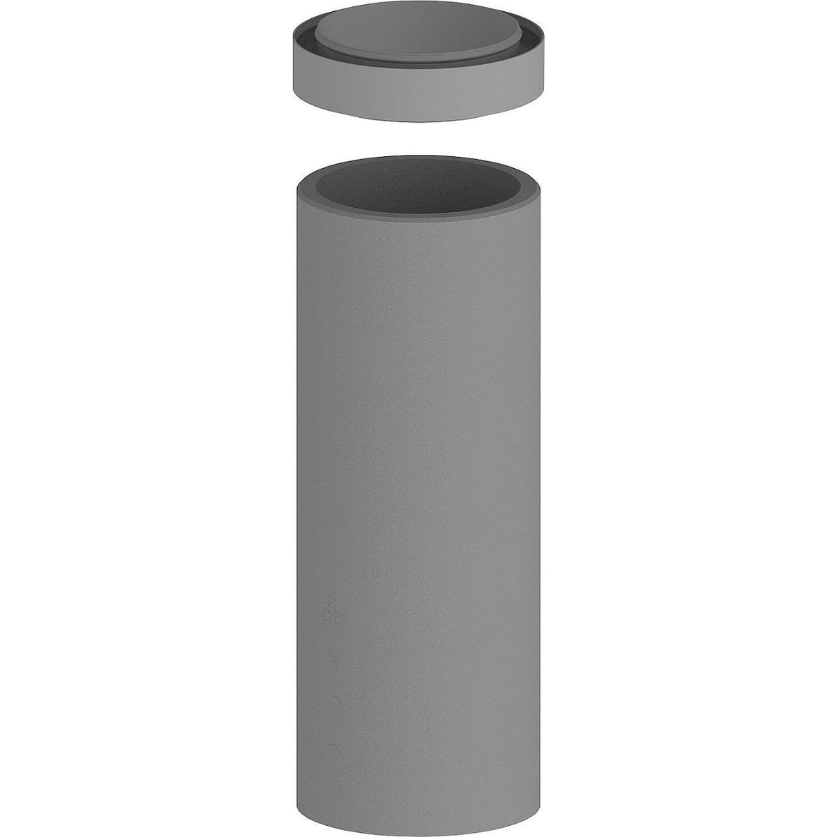Tube isolé Blauberg BlauFast IsoSys R160, EPS, longueur 1000 mm
