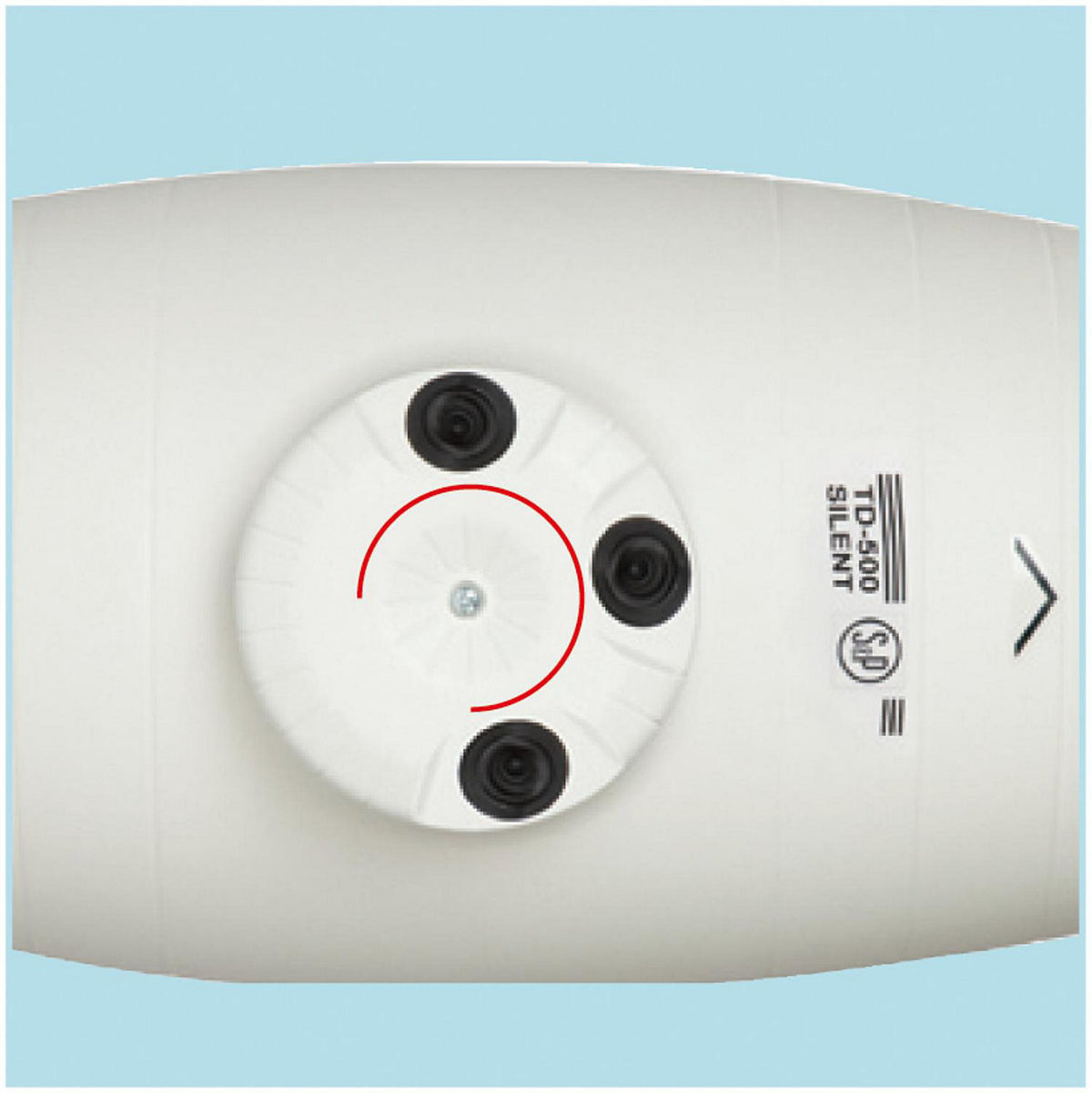 Ventilateur de gaine semi-radial insonorisé S&P TD Silent, 250-910 m³/h