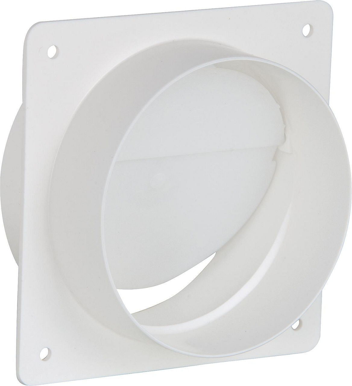 Clapet anti-retour Upmann pour tube rond, blanc