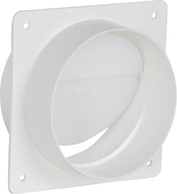 Clapet anti-retour Upmann pour tube rond, blanc