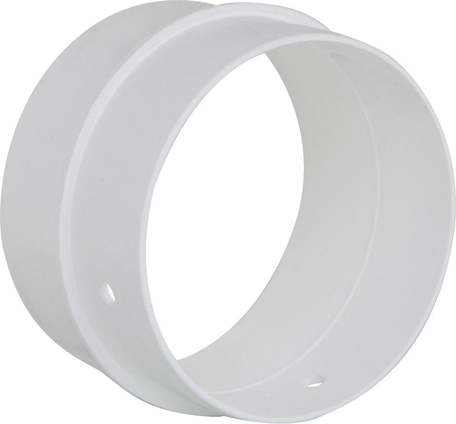 Raccord mâle × mâle Upmann pour tube rond, plastique blanc