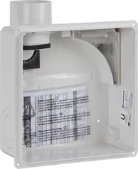 Boîtier encastré Limodor compact, piquage d'extraction latéral DN 80
