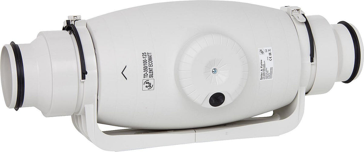 Ventilateur de gaine semi-radial insonorisé S&P TD Silent Ecowatt, EC, 180-1660 m³/h