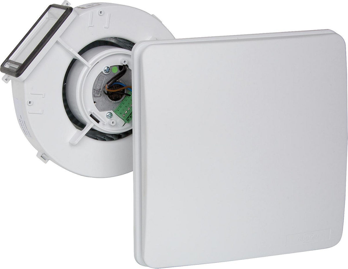 Insert de ventilateur evenes type L-G, cache blanc, sans électronique de commande
