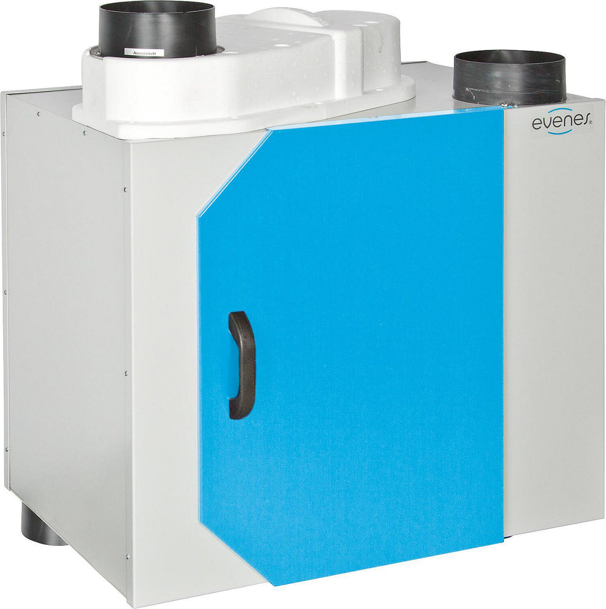 VMC double flux evenes HRV à récupération de chaleur, échangeur à contre-courant