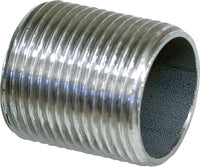 Mamelon de tuyau en inox V4A