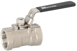 Robinet à boisseau sphérique en acier inoxydable 1 pièce