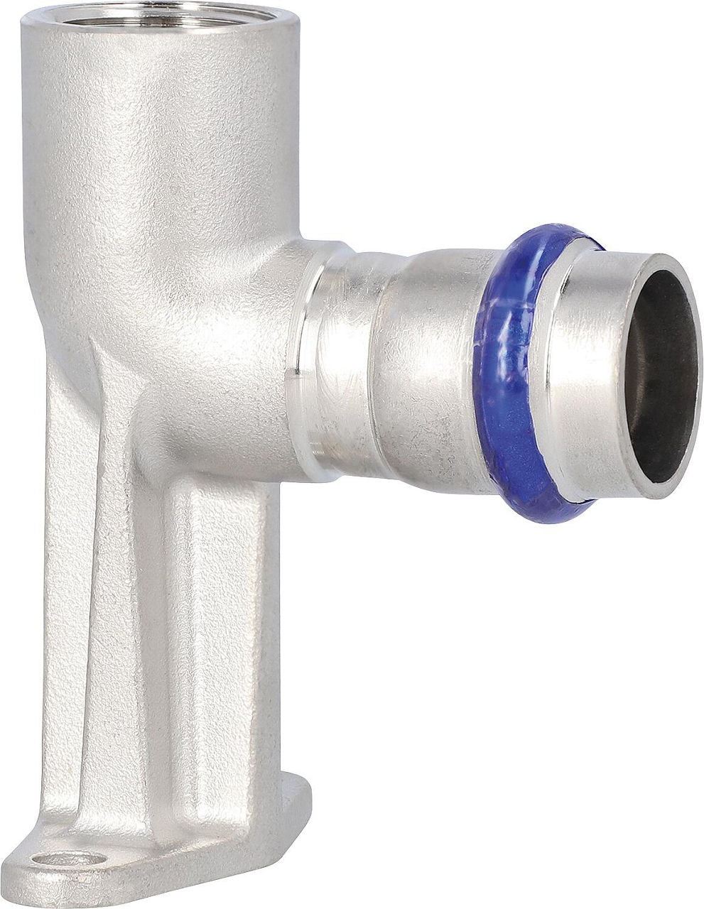 Équerre de plafond longue à sertir inox contour V