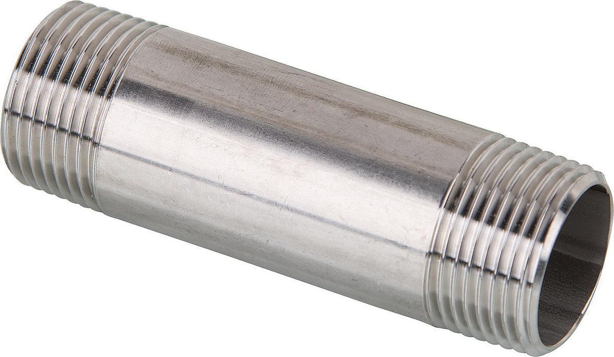 Mamelon double de tuyau V4A (M/M)