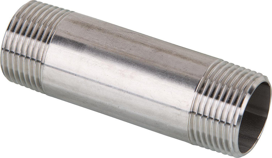 Mamelon double de tuyau V4A (M/M)