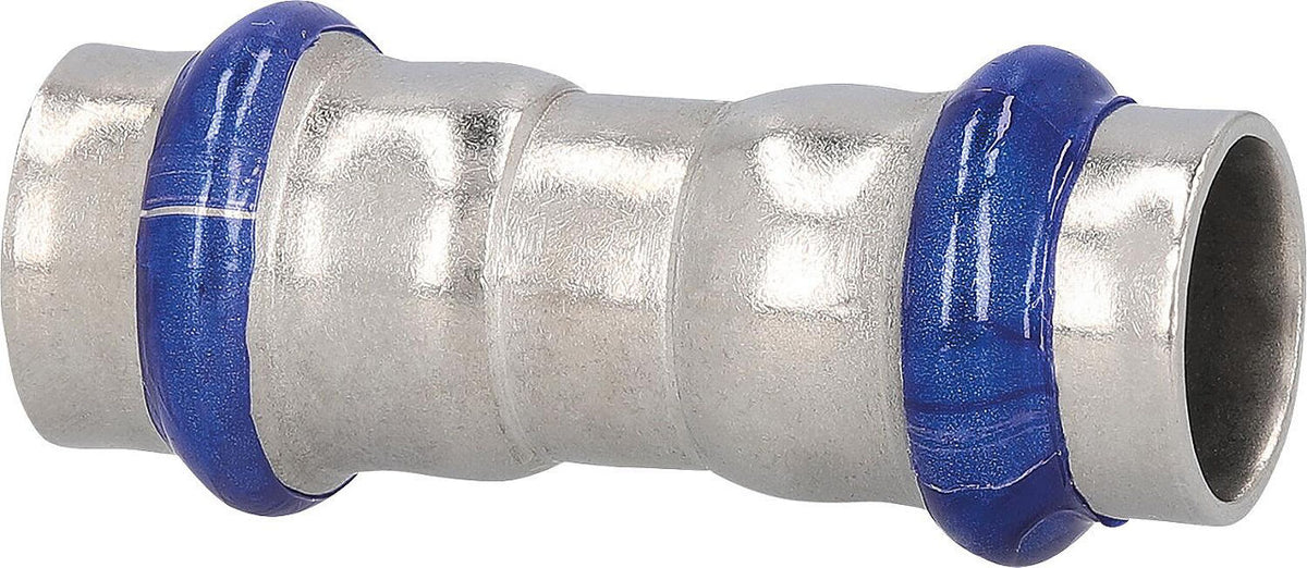 Manchon à sertir inox contour V