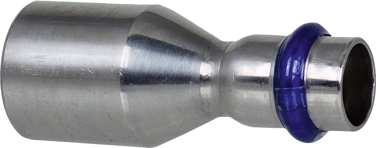 Mamelon réducteur à sertir inox contour V