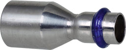 Mamelon réducteur à sertir inox contour V