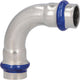Coude 90° à sertir inox contour M