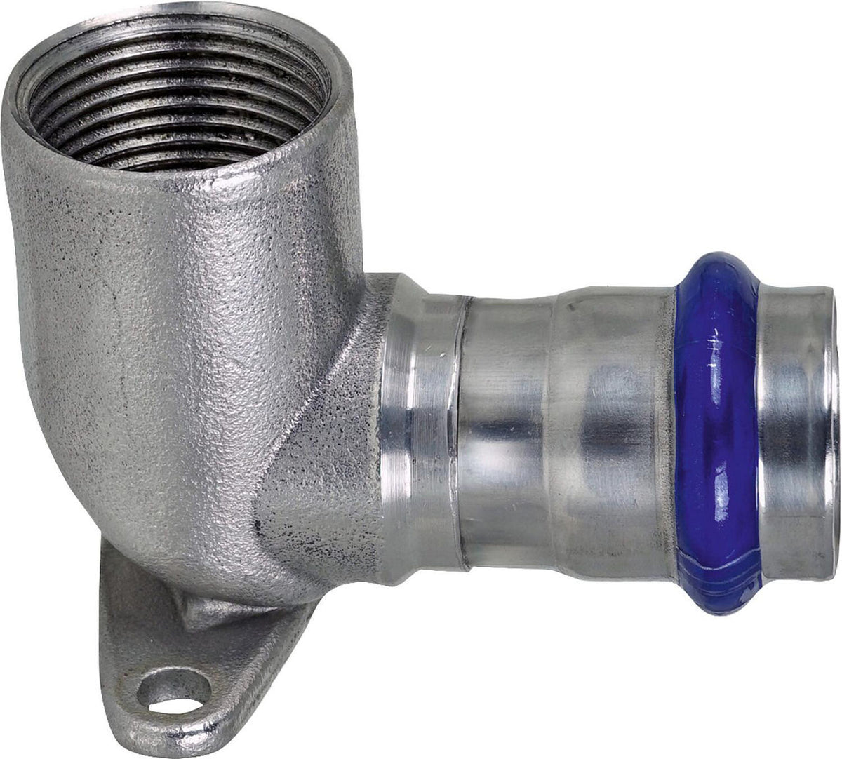 Équerre de plafond à sertir inox contour V